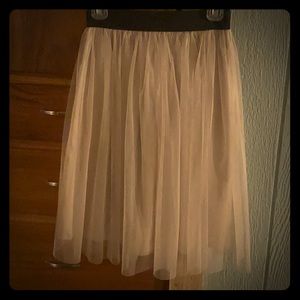 Tan Skirt